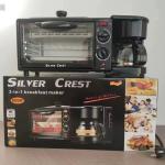 Silver Crest 3-in-1 Breakfast Maker – Mashine ya Kifungua Kinywa Multifunction
