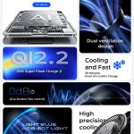 Fast Wireless Charging Car Mount with Adapter Magnetic Phone Charger Cooling Fan